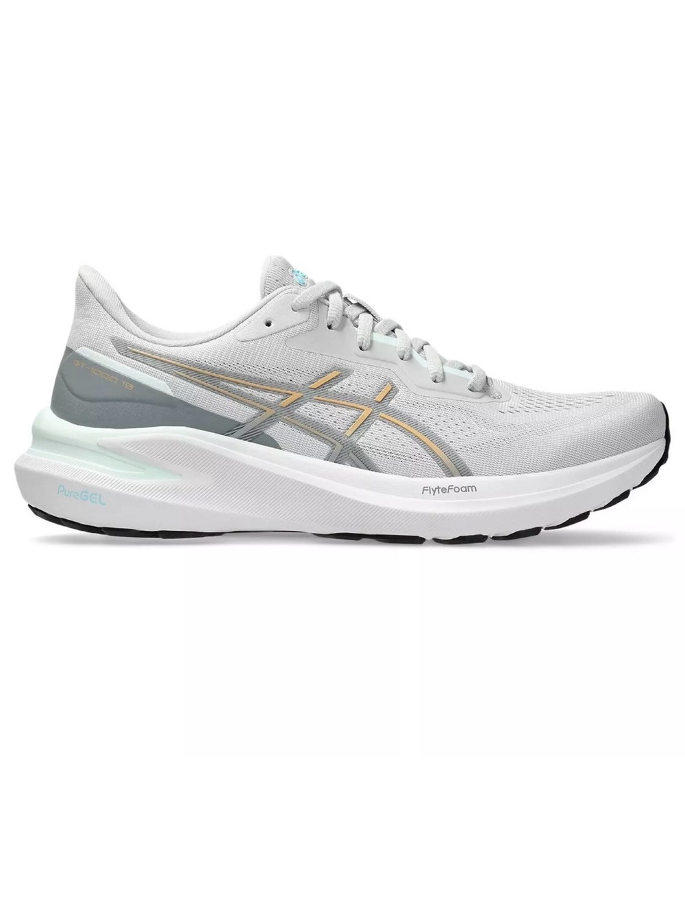 Asics GT-1000® 13 Running
Shoe - Sneaker - Athletic Shoe - Grey & White - Size 6
